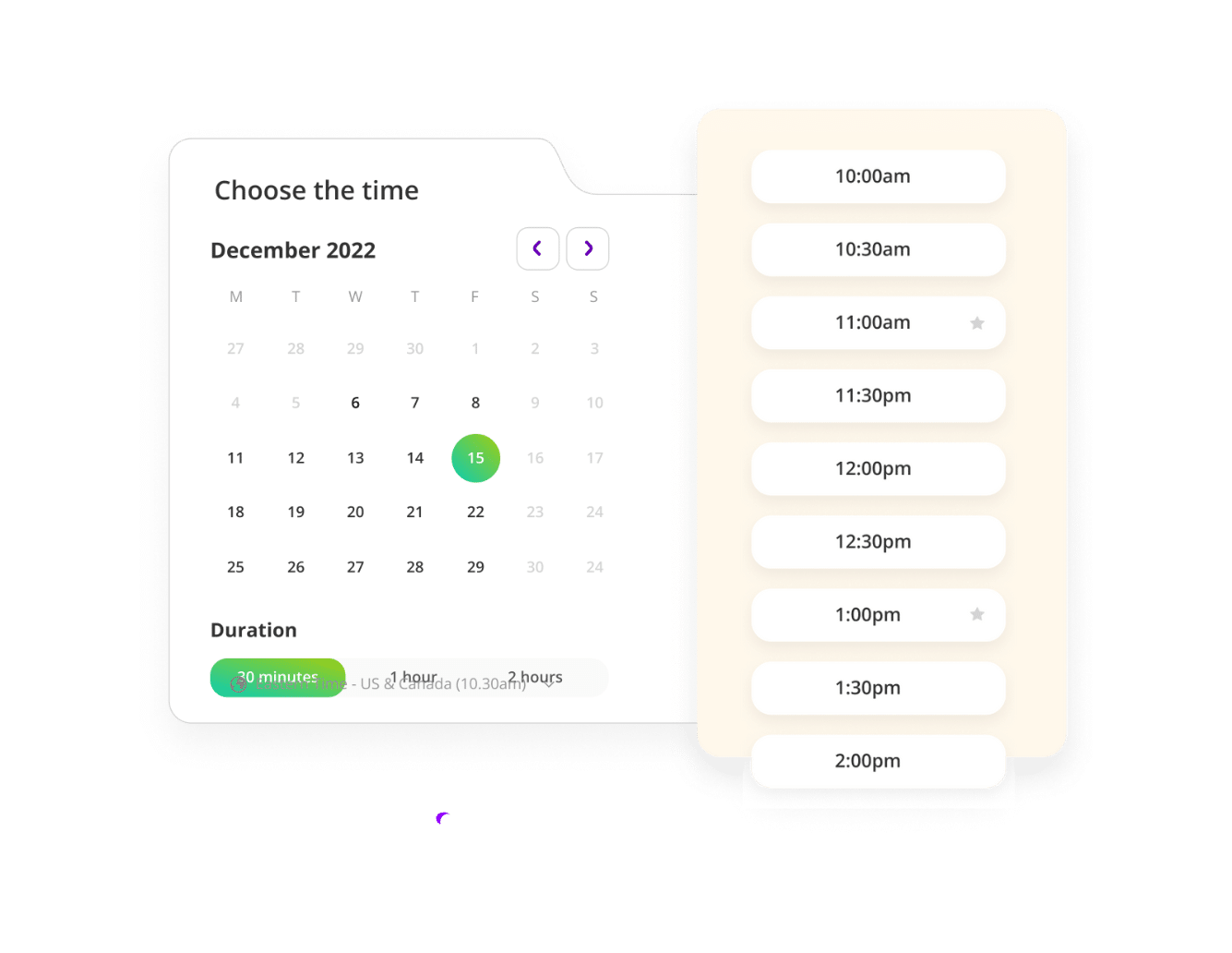 ACE Meetings calendar